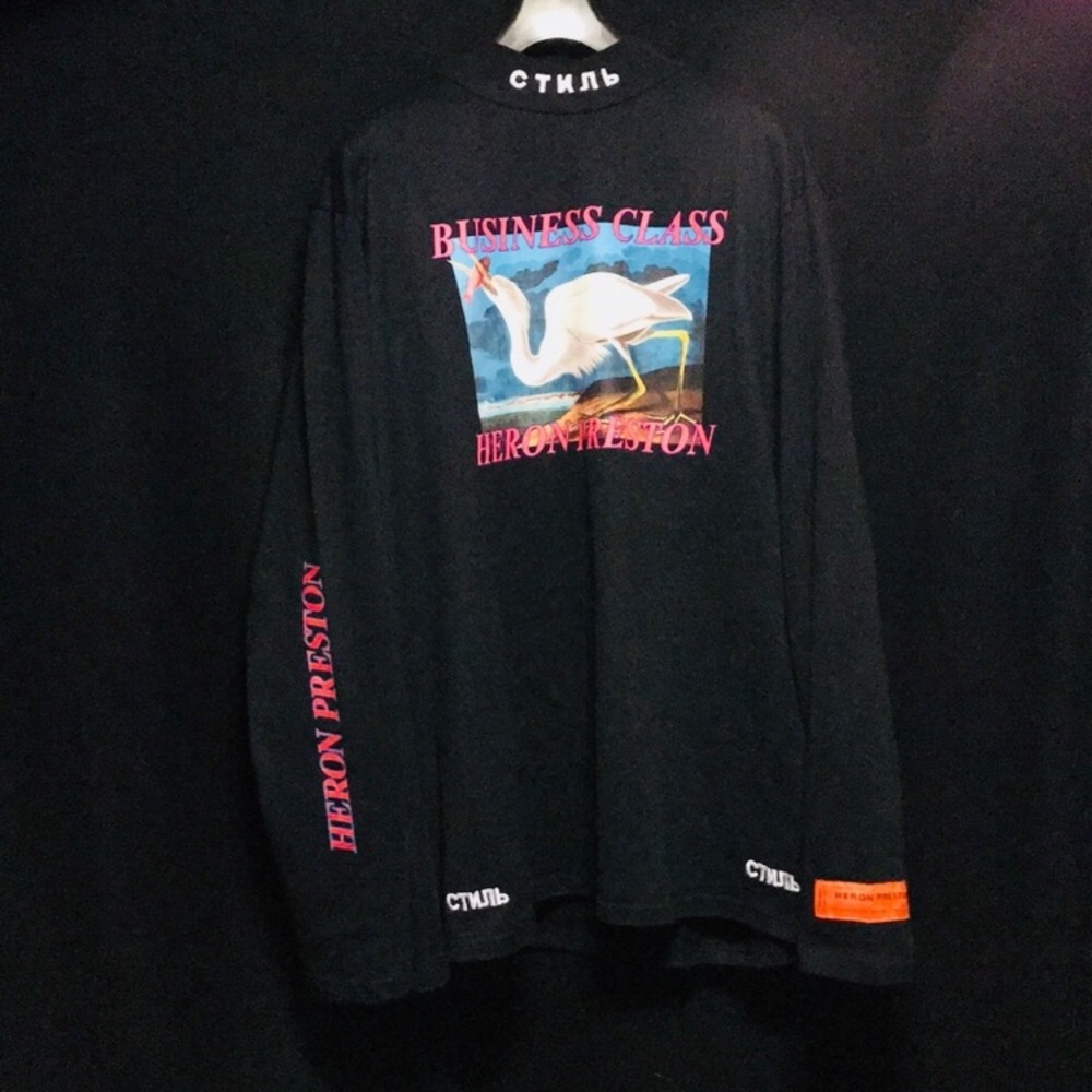heron preston business class mock neck